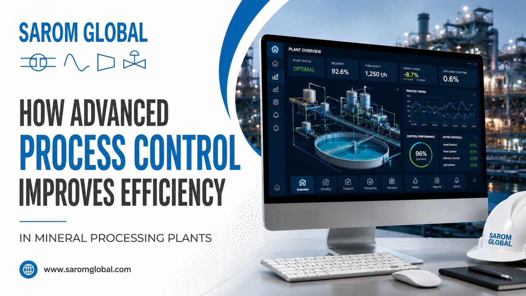 Advanced Process Control in Mineral Processing Plants